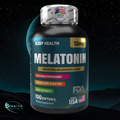Melatonina 12 mg | 100 Cápsulas | Sueño y Descanso