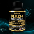 NAD+ con Resveratrol | Energía Celular y Antioxidante | 100 Cápsulas