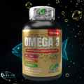 Omega 3 Premium 1300 mg | Corazón, Cerebro y Bienestar Integral | 100 Cápsulas