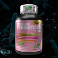 Probióticos + Prebióticos + Zinc | Equilibrio Digestivo y Bienestar Femenino | 100 Cápsulas