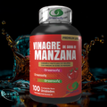 Vinagre de Sidra de Manzana | Metabolismo y Bienestar Digestivo | 100 Cápsulas