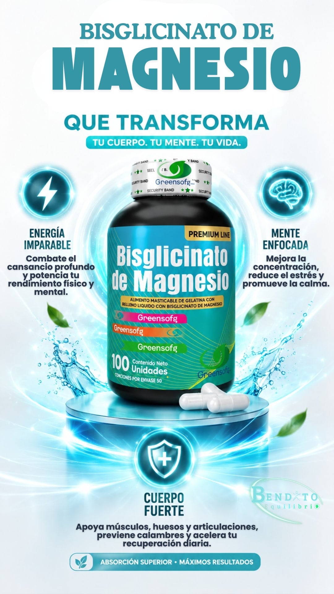 Bisglicinato de Magnesio